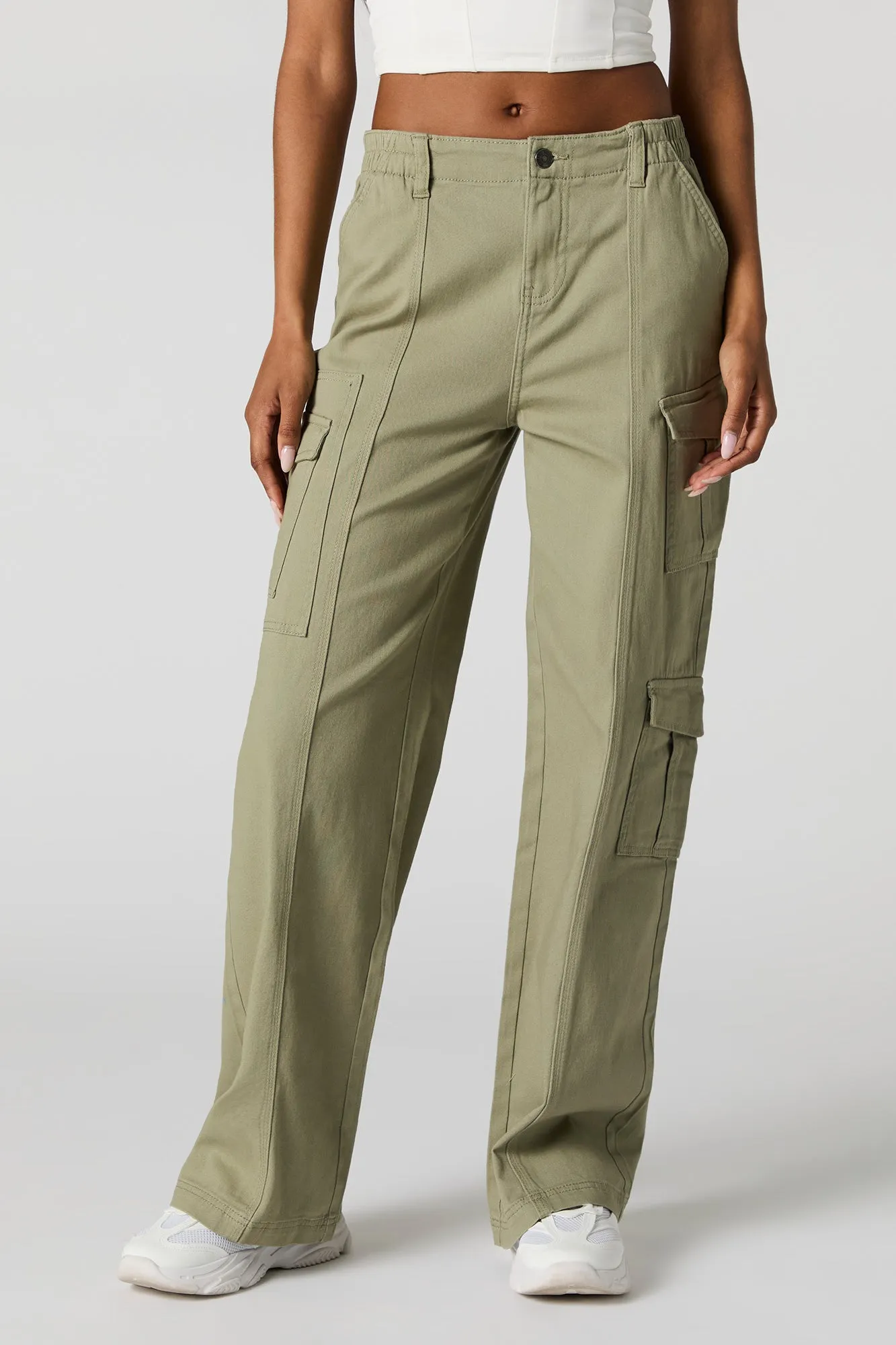 3 Pocket Straight Leg Cargo Pant