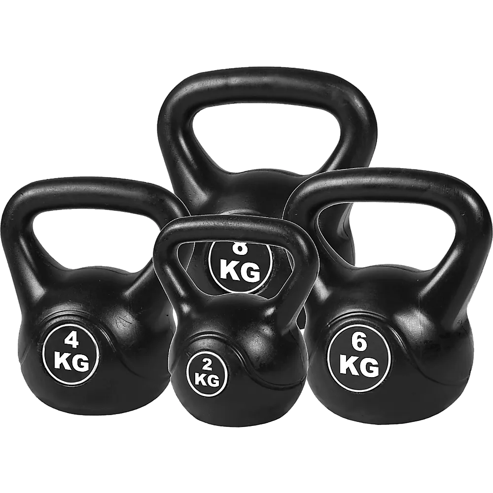 4pcs Exercise Kettle Bell Weight Set 20KG