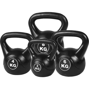 4pcs Exercise Kettle Bell Weight Set 20KG