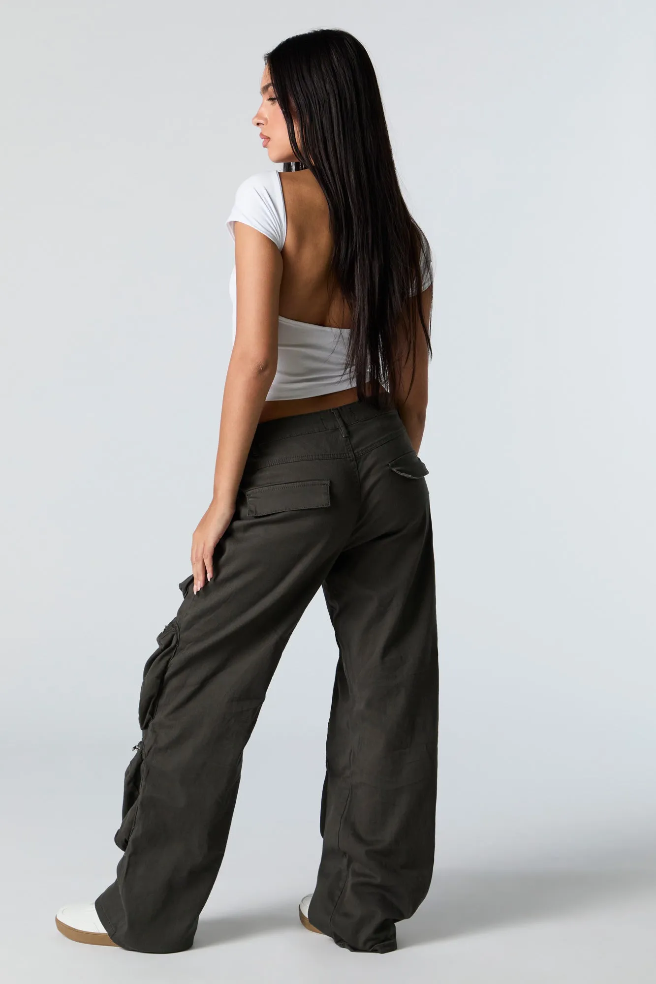 6 Pocket Straight Leg Cargo Pant