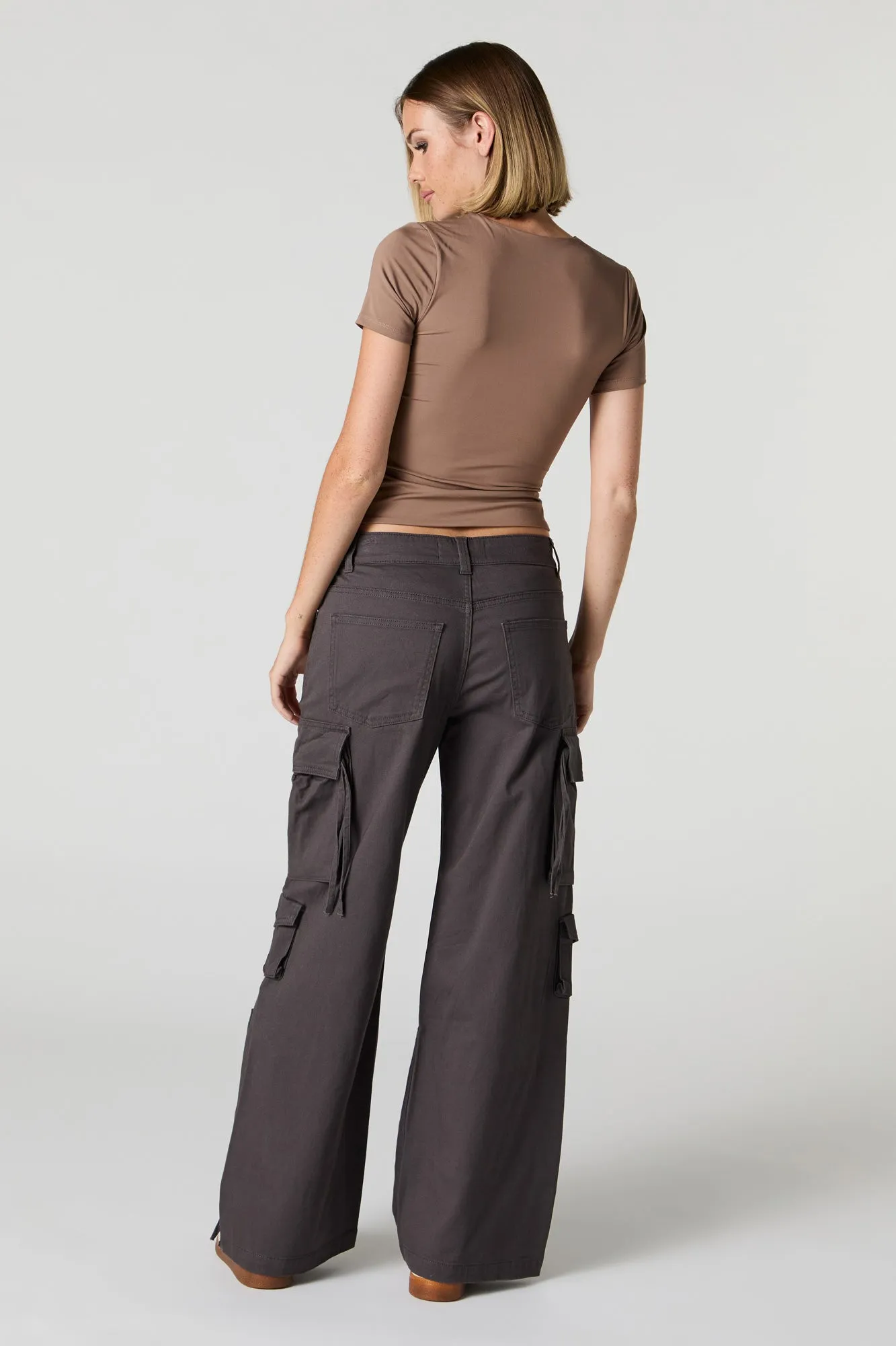 6 Pocket Straight Leg Cargo Pant