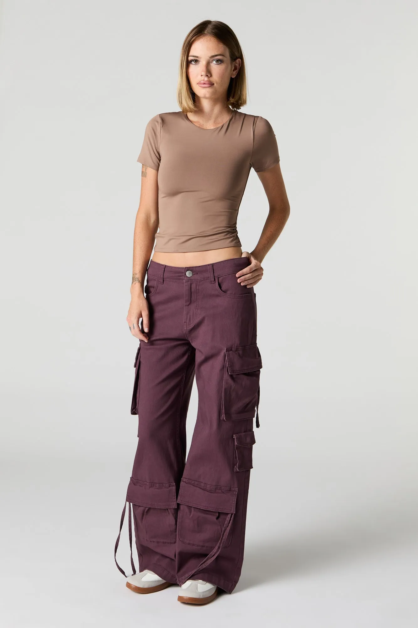 6 Pocket Straight Leg Cargo Pant