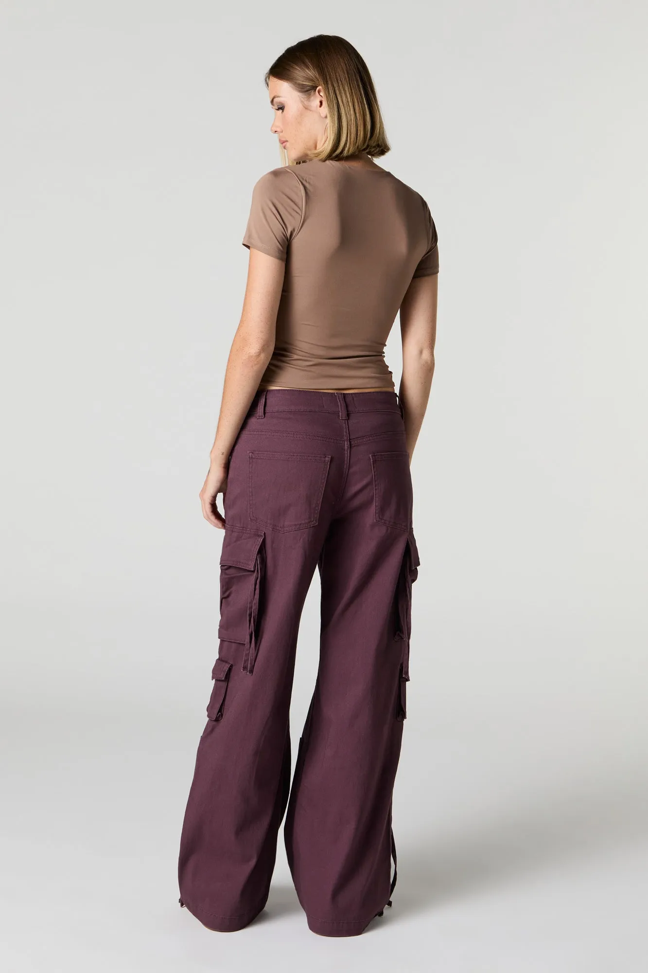 6 Pocket Straight Leg Cargo Pant