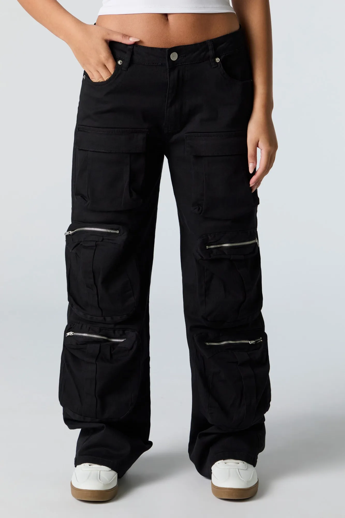 6 Pocket Straight Leg Cargo Pant