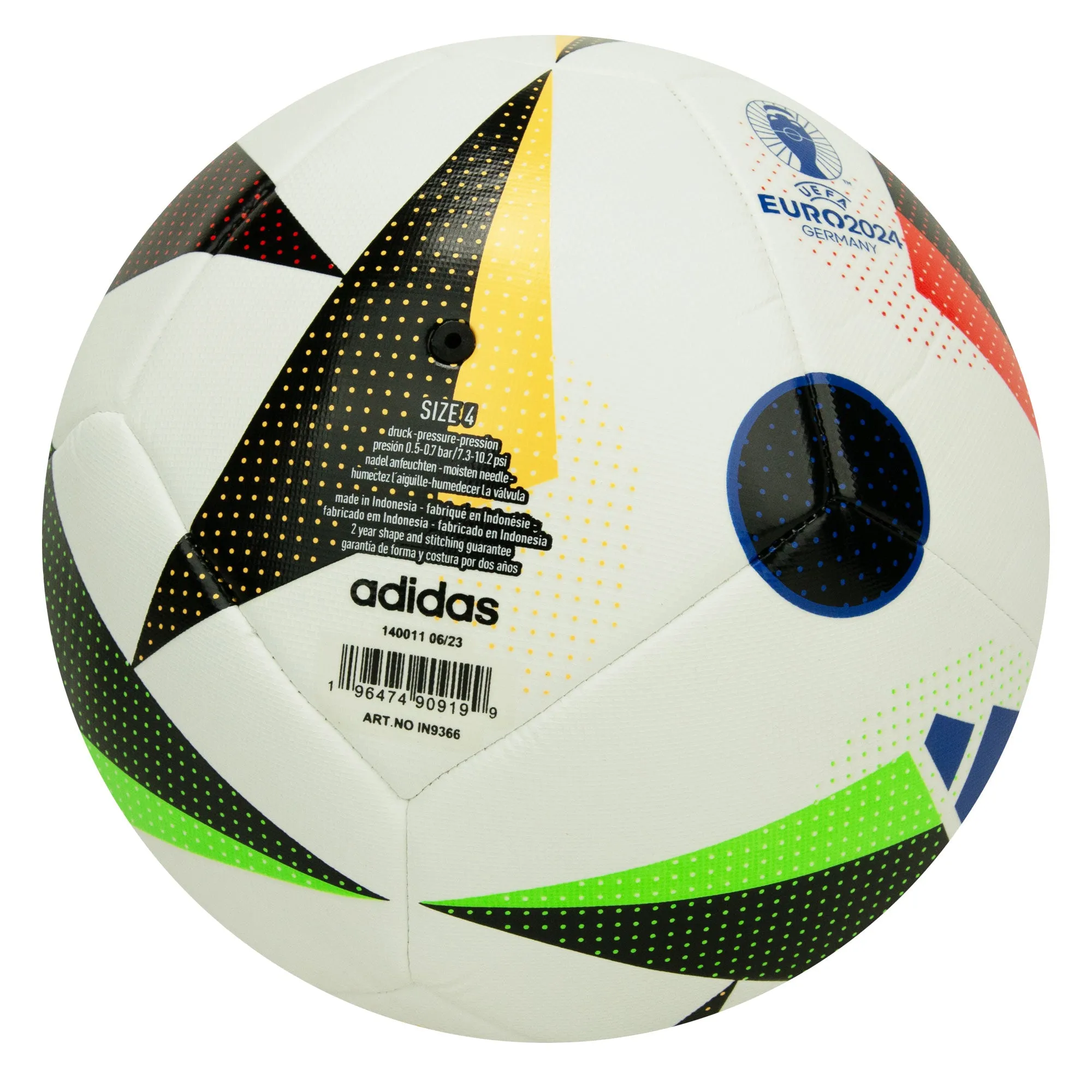 adidas UEFA Euro 2024 Ball White/Black