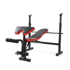 Adjustable Weight Bench Press Multi Station Fitness 8 in 1 Home Gym Equipment Arm