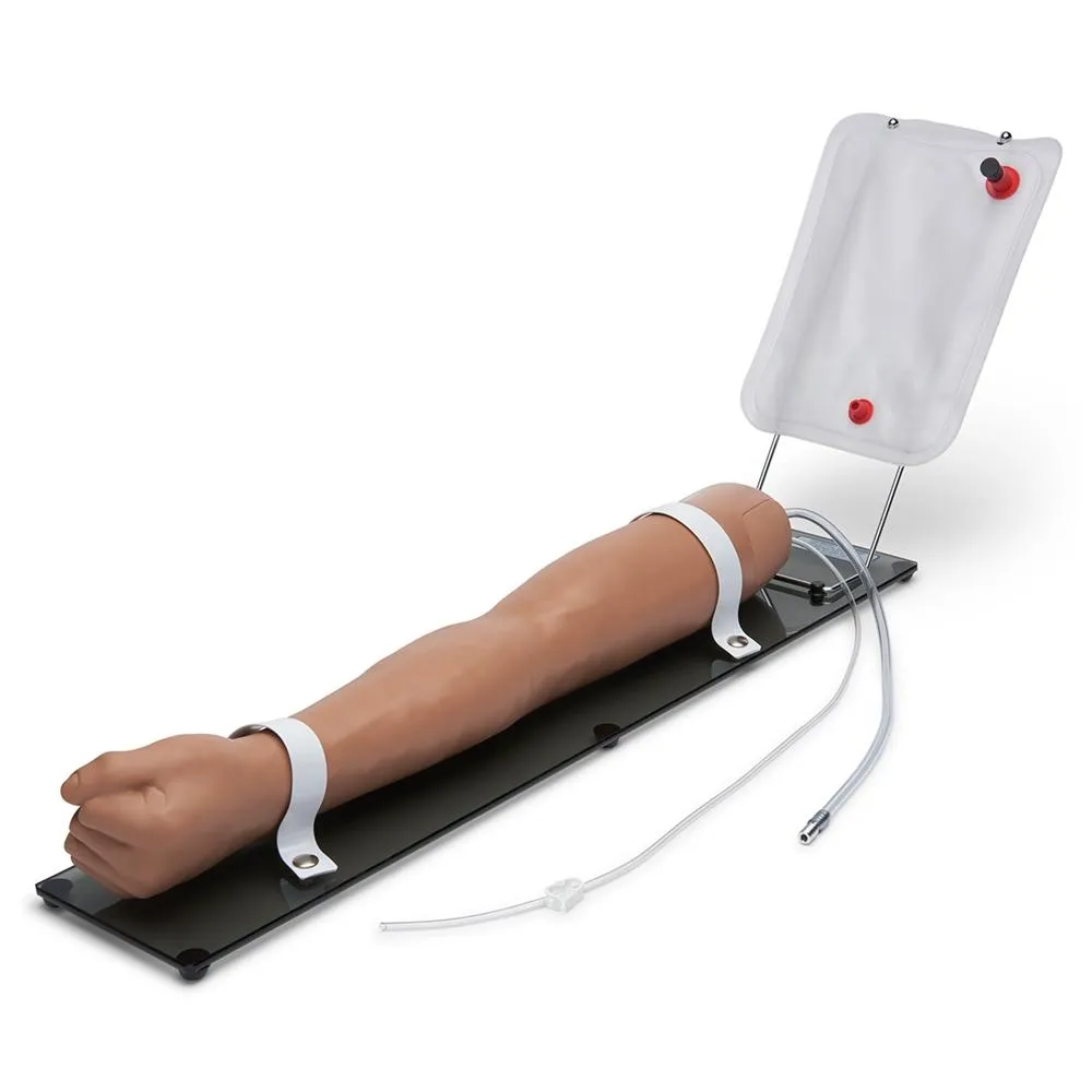 Advanced Multipurpose Venous Training Arm For IV, IM, and Sub-Q Practice, Left Arm, Light