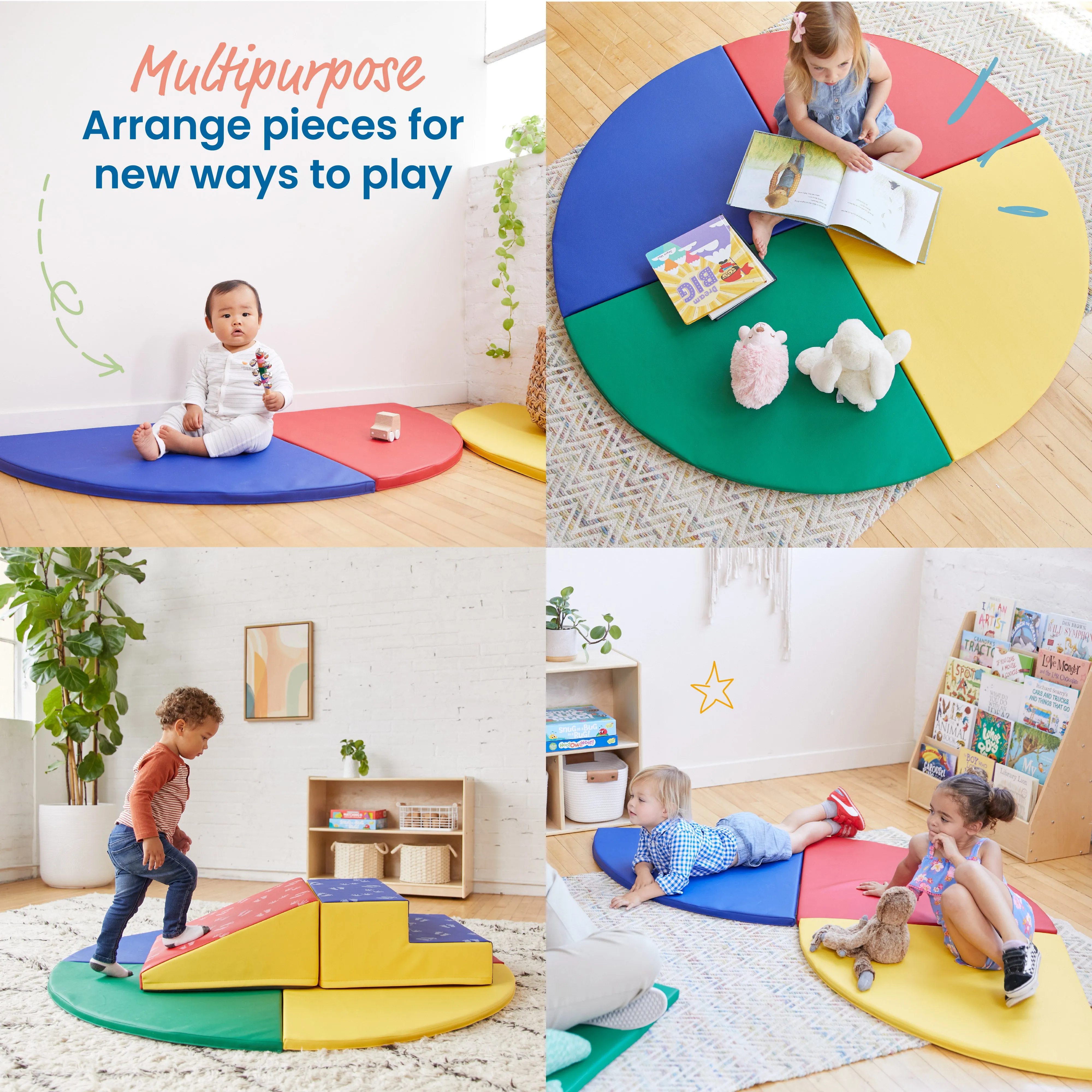 All-Around Activity Mat, Reading Nook, 4-Piece