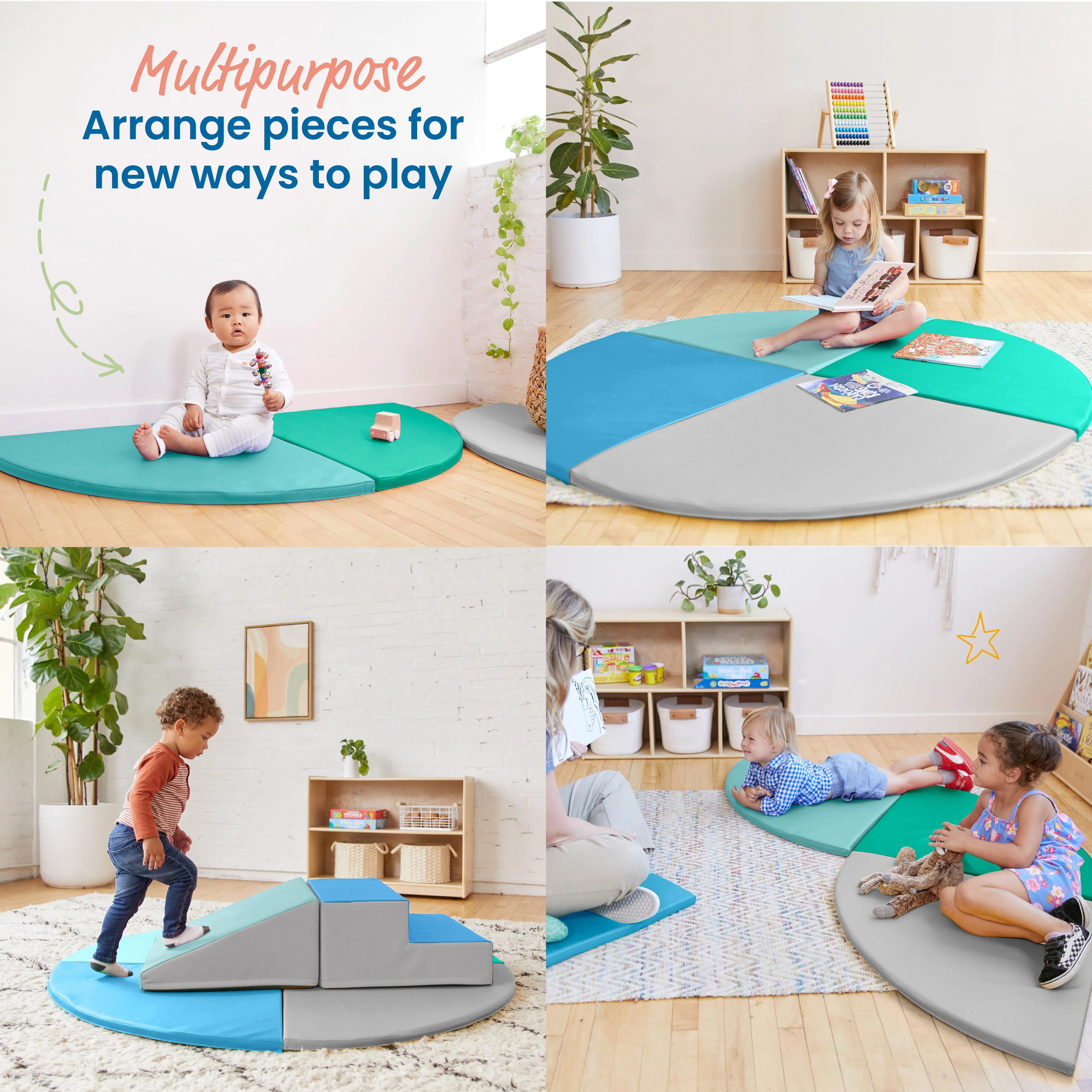 All-Around Activity Mat, Reading Nook, 4-Piece