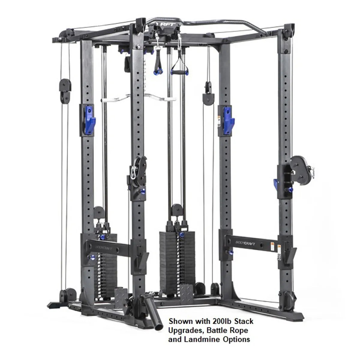 BodyCraft RFT Pro Power Rack Functional Trainer FULLY LOADED