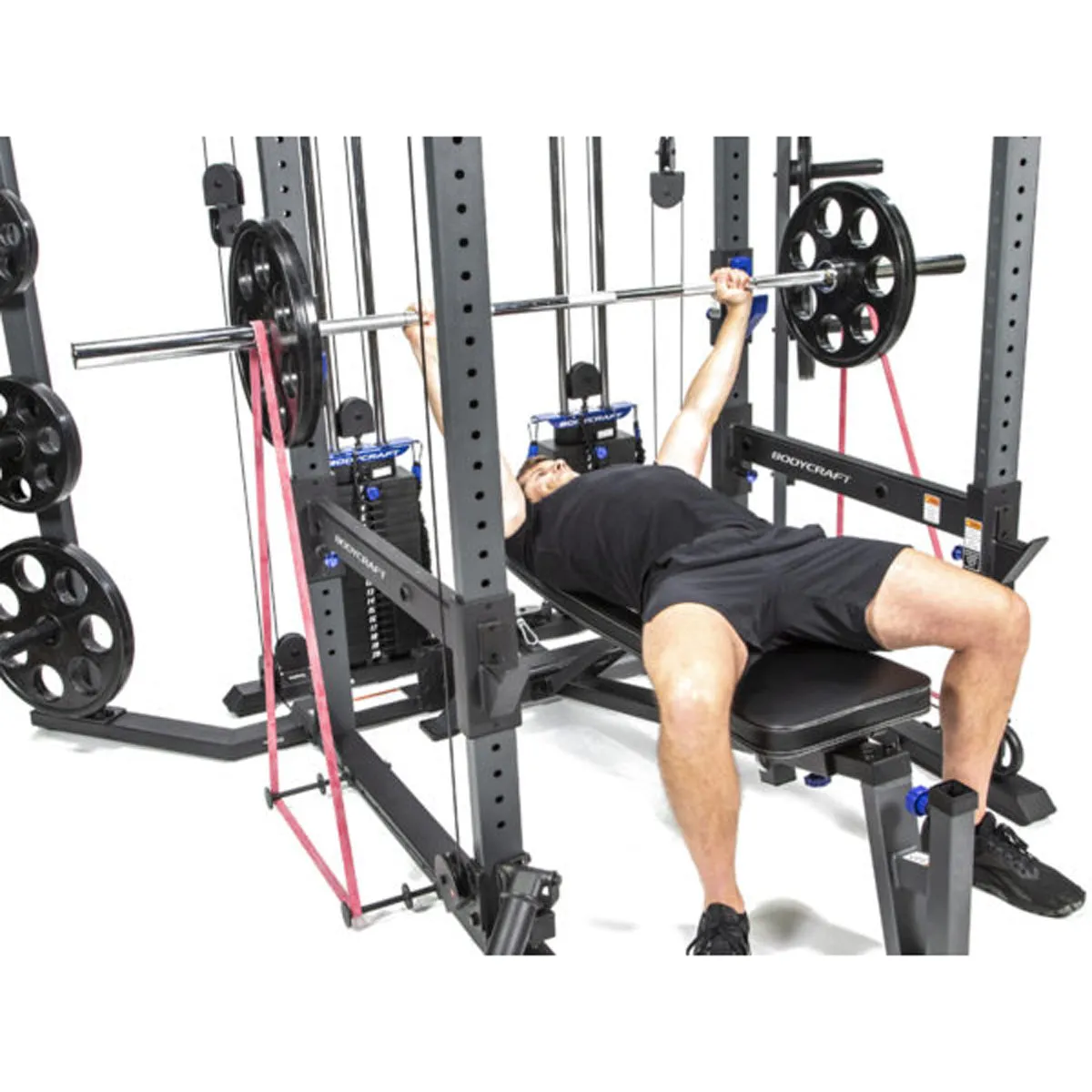 BodyCraft RFT Pro Power Rack Functional Trainer FULLY LOADED