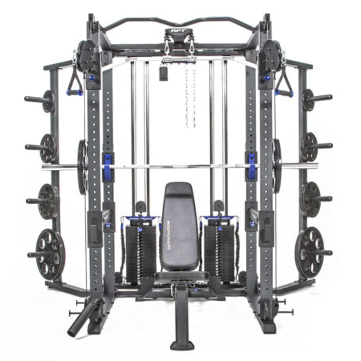 BodyCraft RFT Pro Power Rack Functional Trainer FULLY LOADED