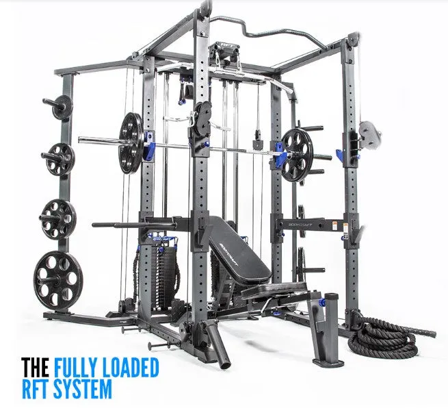 BodyCraft RFT Pro Power Rack Functional Trainer FULLY LOADED