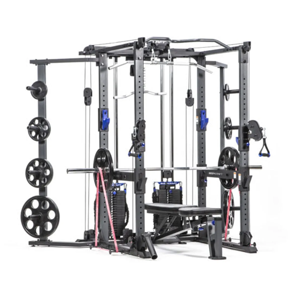 BodyCraft RFT Pro Power Rack Functional Trainer FULLY LOADED