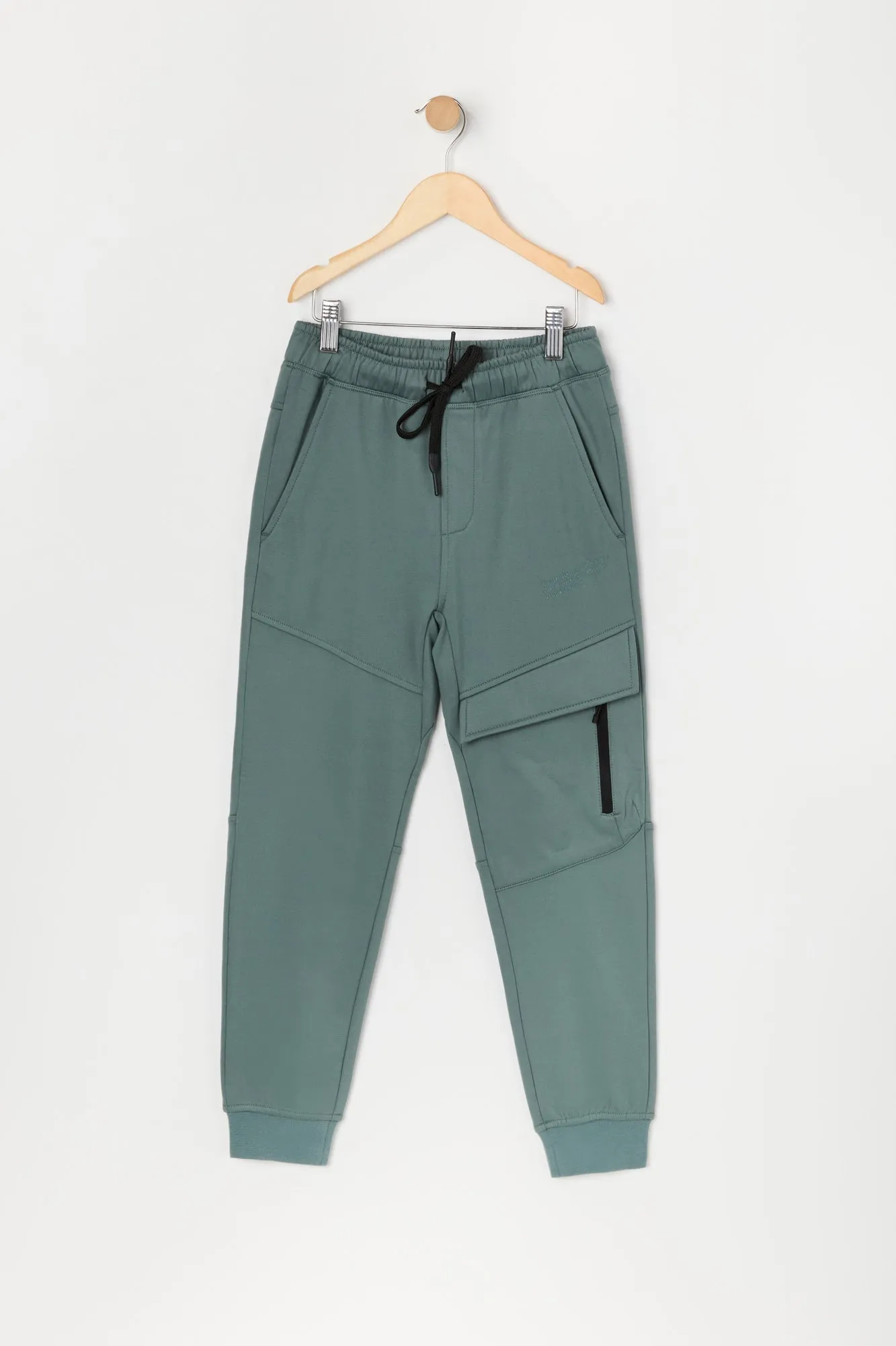 Boys Active Fleece Cargo Jogger