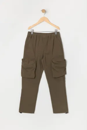 Boys Nylon Cargo Jogger