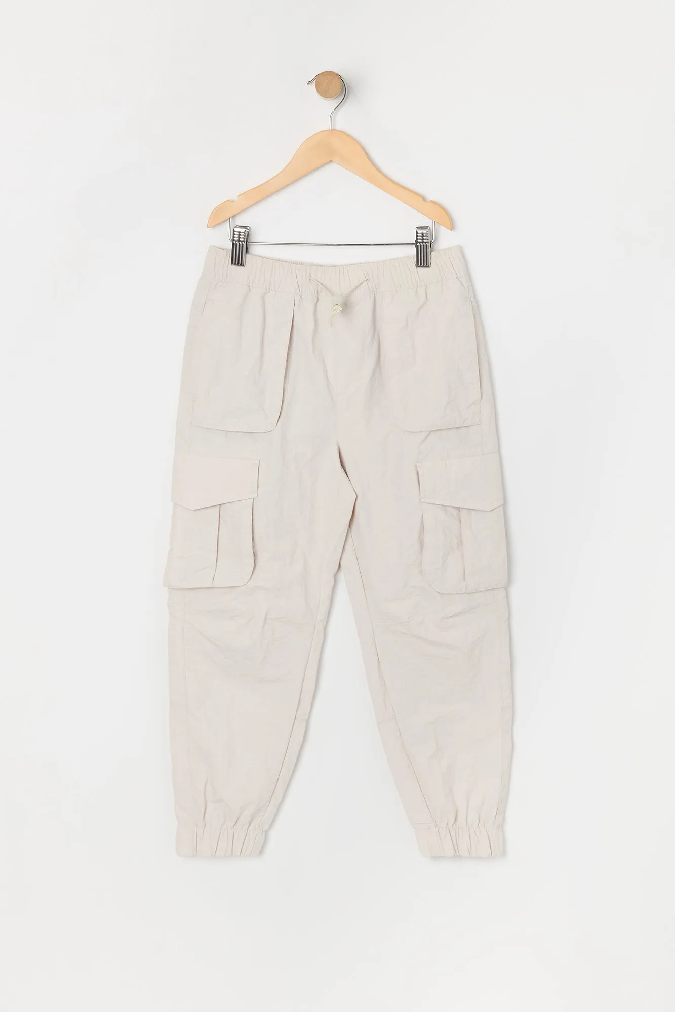 Boys Nylon Cargo Jogger