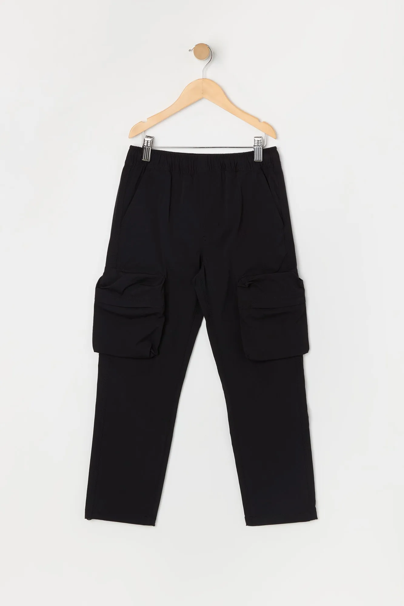 Boys Nylon Cargo Jogger