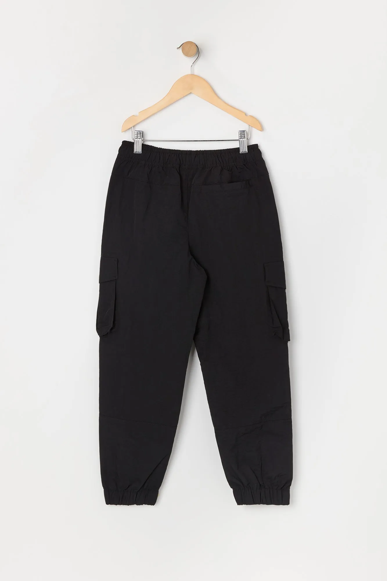 Boys Nylon Cargo Jogger