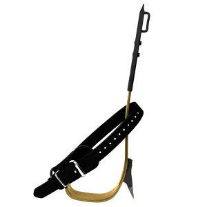 BuckLite™ Titanium Pole Climbers with Foot Straps - TB94089A/TB94089AT