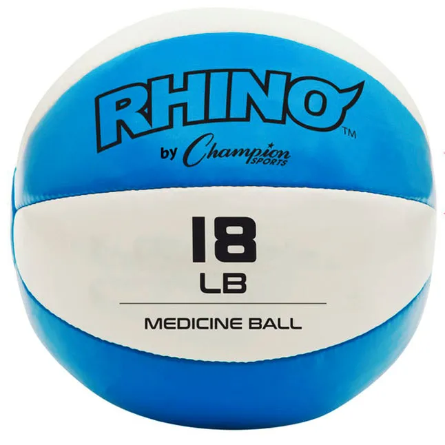 Champion Sports Rhino Leather Medicine Ball