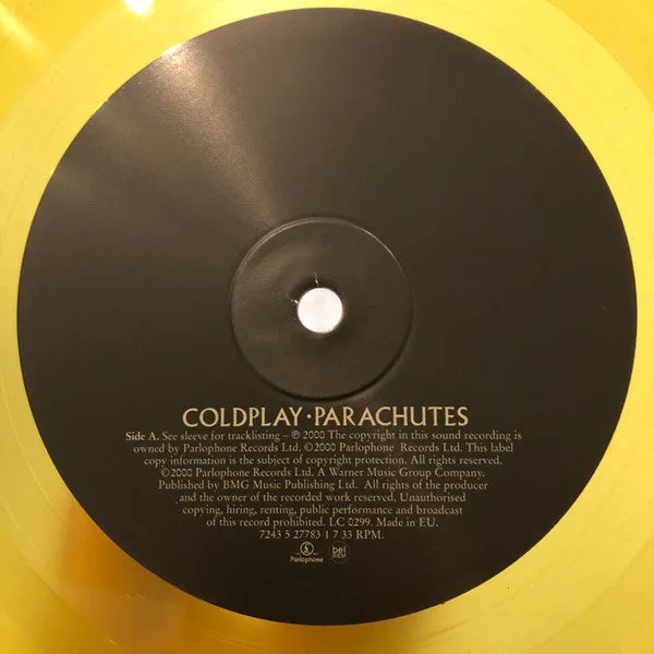 Coldplay - Parachutes - Mint (M)