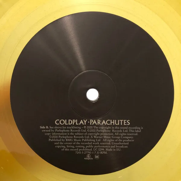 Coldplay - Parachutes - Mint (M)