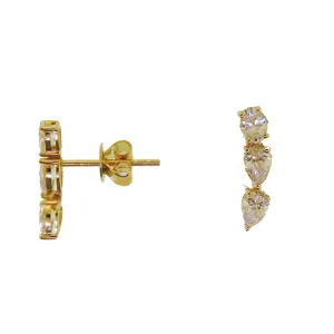 Diamond Ear Climbers