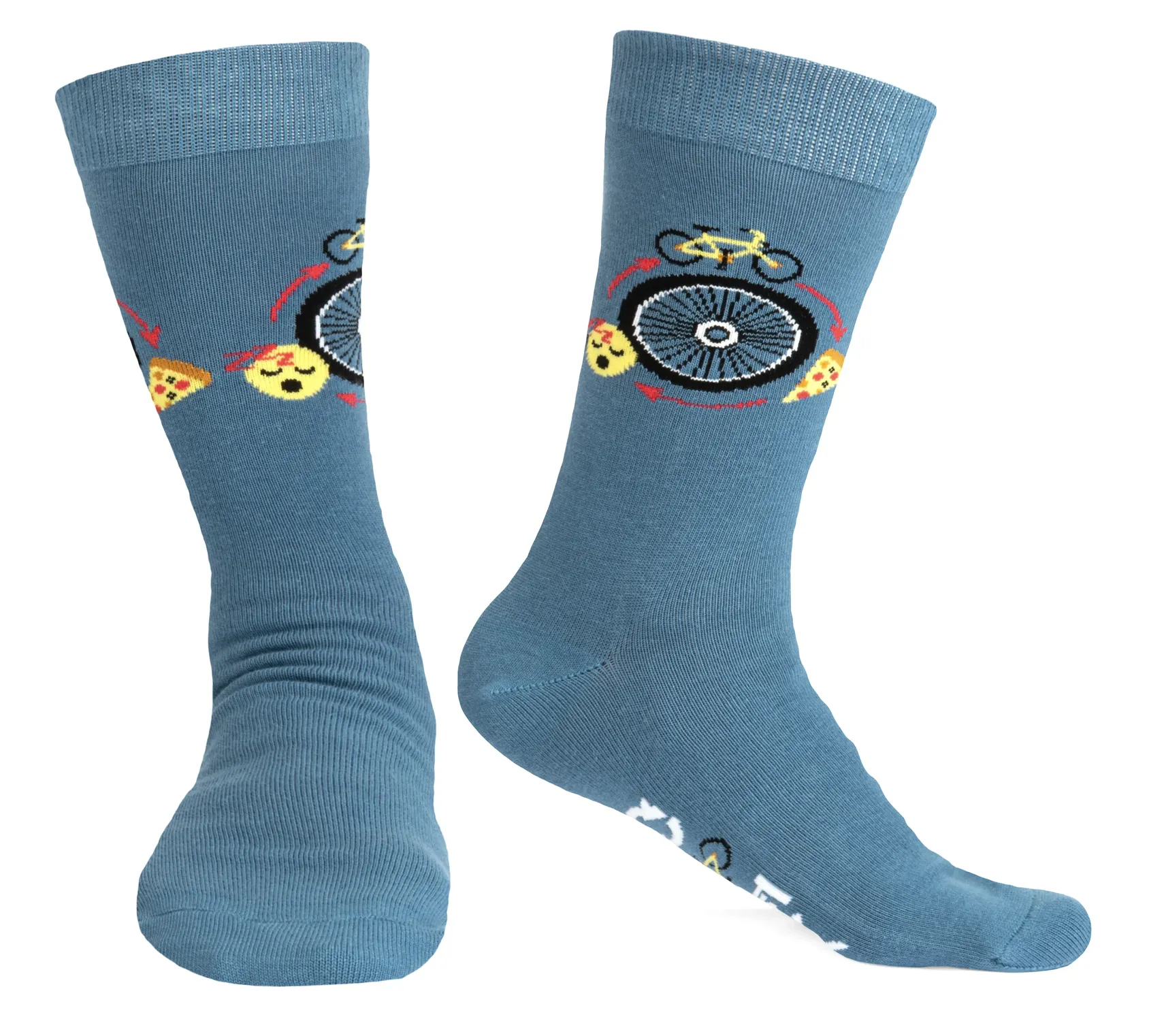 Eat Sleep Bike Repeat Crew Sock