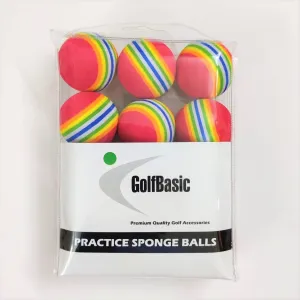 GolfBasic Sponge Practice Golf Balls (Pack of 24)