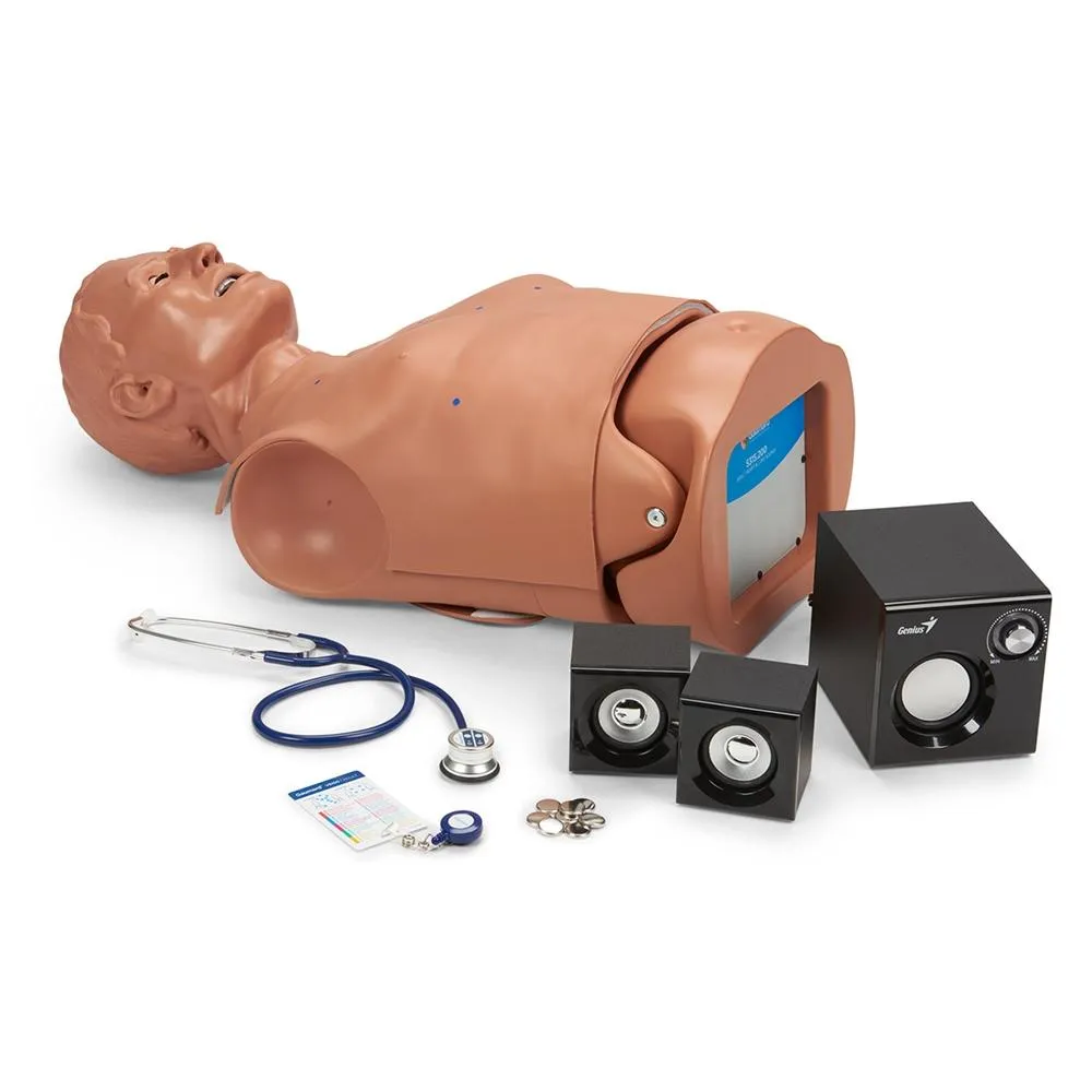 HAL® Adult Airway and CPR Trainer with Heart and Lung Sounds, Medium