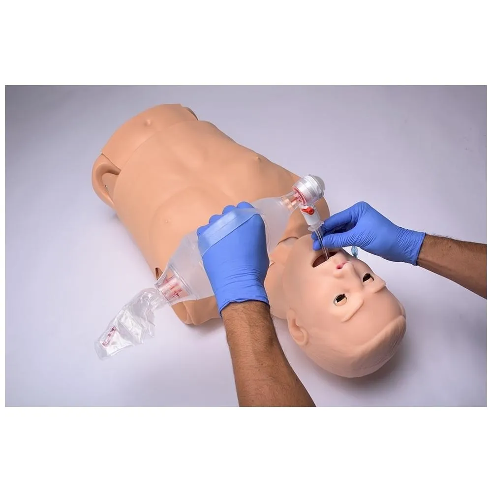 HAL® Adult Airway and CPR Trainer with Heart and Lung Sounds, Medium