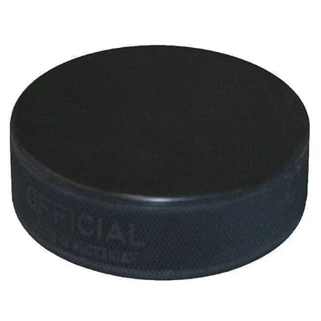 Ice Hockey Puck Black 6oz