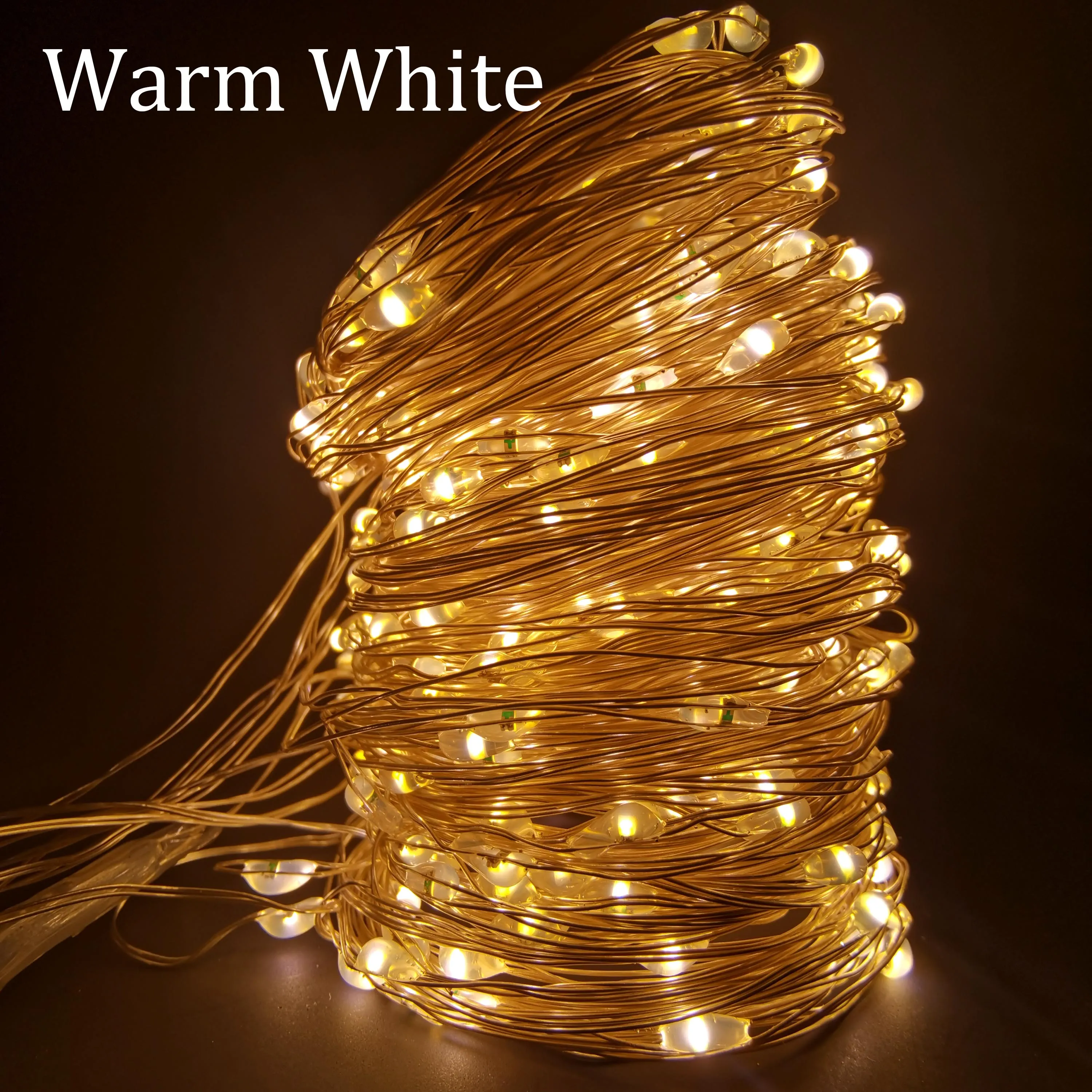 LED String Lights Christmas Decoration Remote Control USB Wedding Garland Curtain 3M Lamp Holiday For Bedroom Bulb Outdoor Fairy