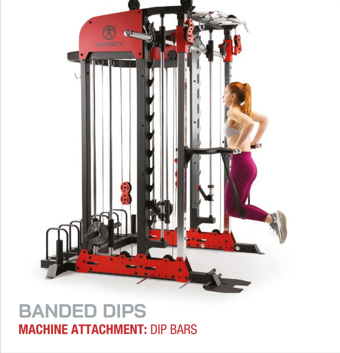 Marcy Pro Deluxe Smith Cage Home Gym System – SM-7553