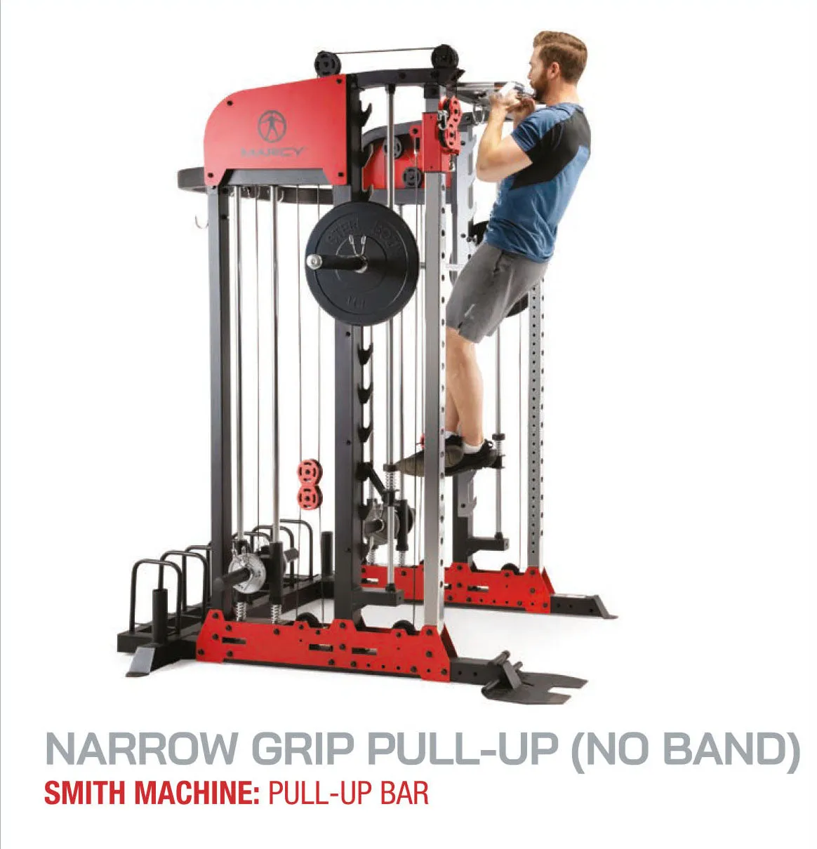 Marcy Pro Deluxe Smith Cage Home Gym System – SM-7553