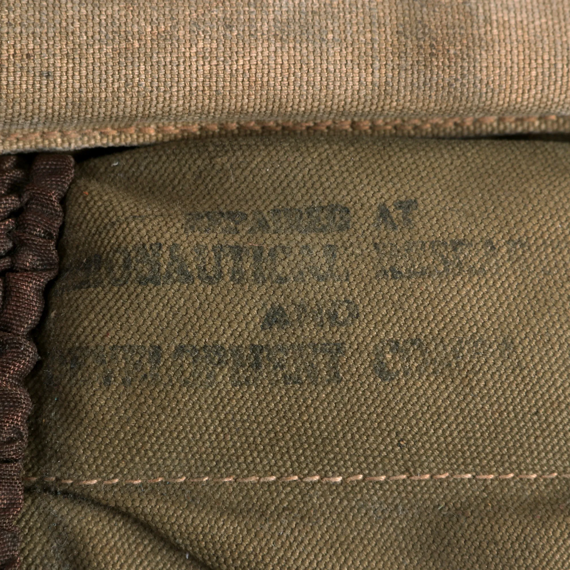 Original U.S. WWII Army Navy Marine Corps Fighter Pilot AN-6510 Seat Parachute Harness by Victory Parachutes Inc - Dated June 1943