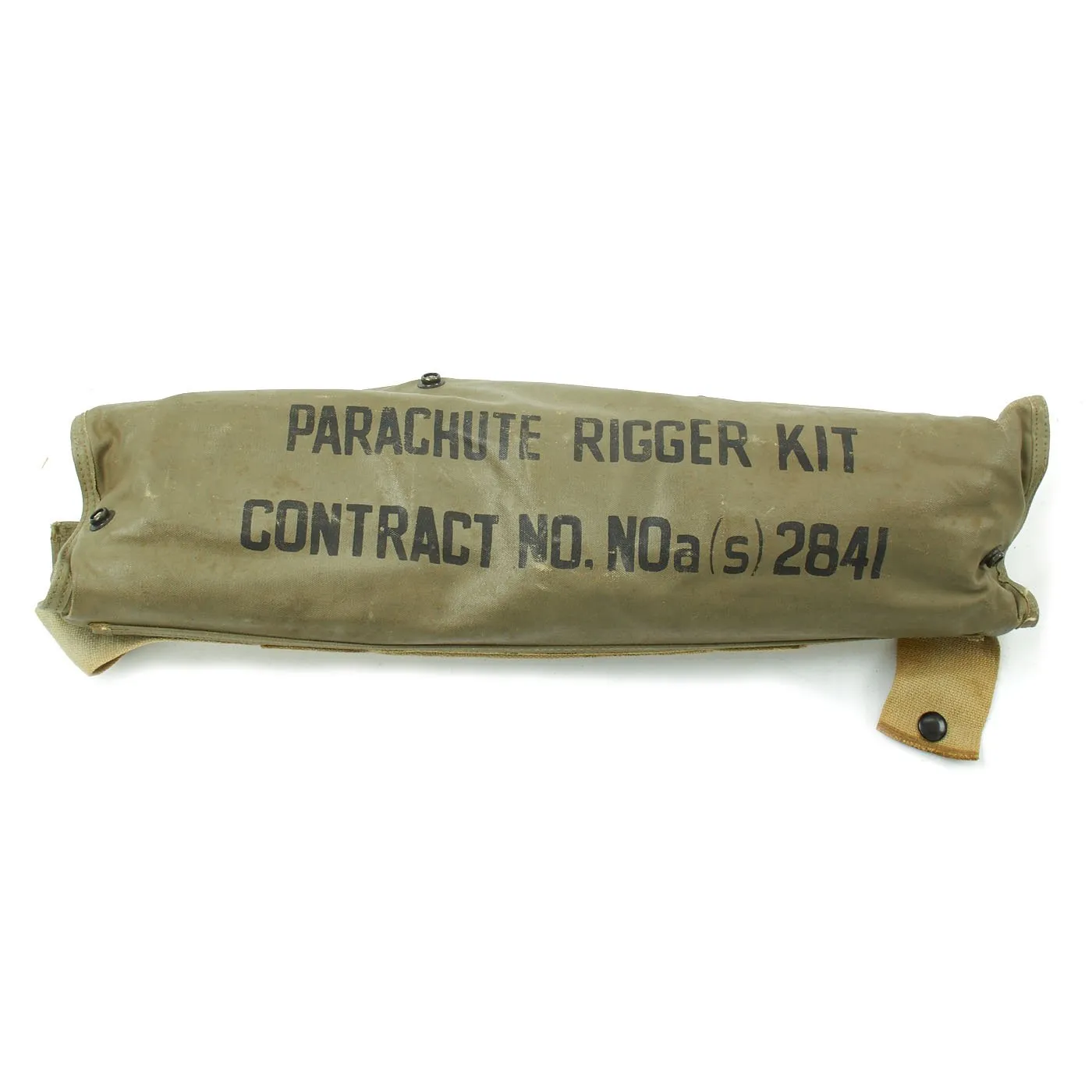 Original U.S. WWII Parachute Rigger Kit with Acessories and Tools