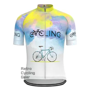 Painted Road Bikes Short Sleeves Cycling Jersey