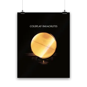 Parachutes Lithograph