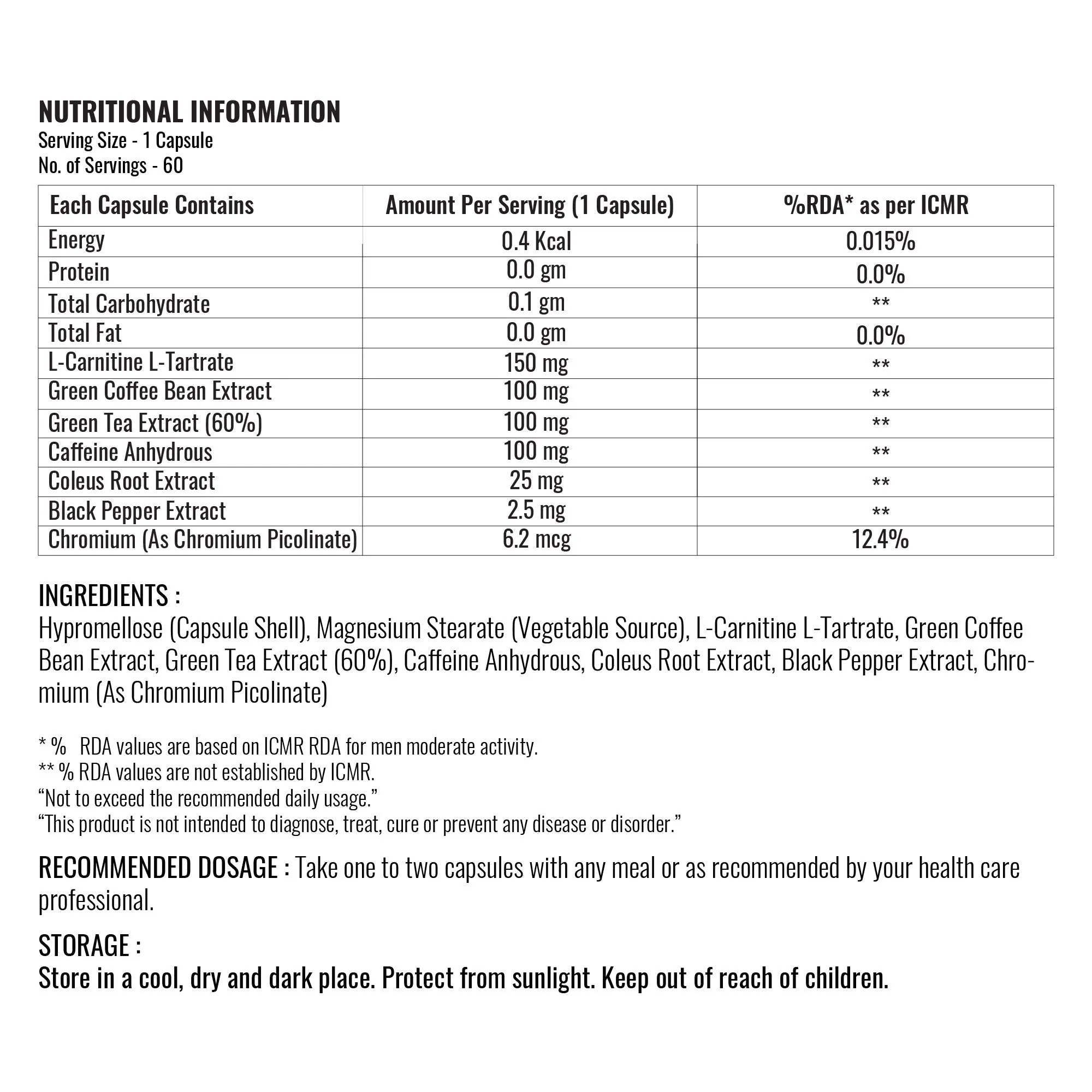 Steadfast Nutrition Leanfast