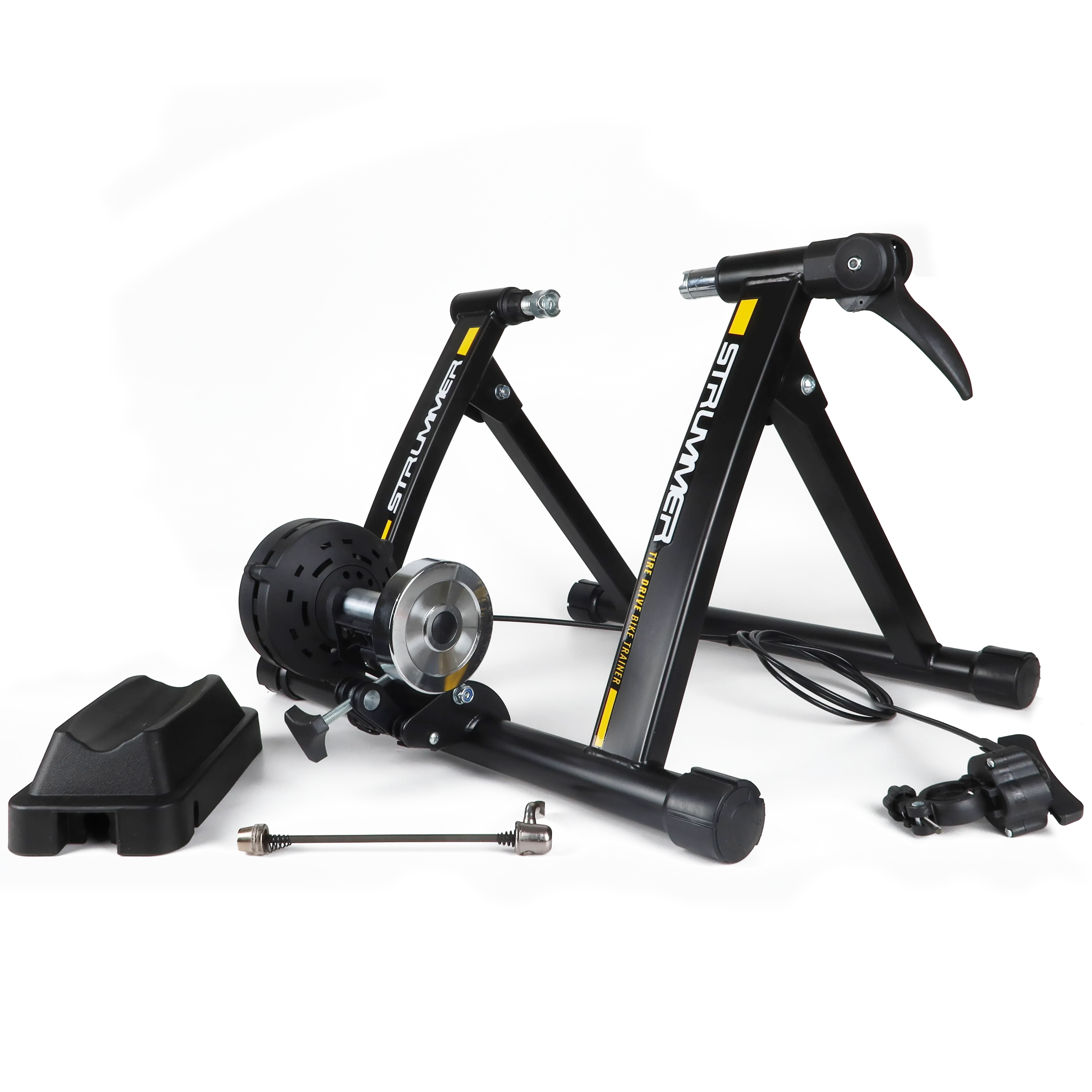 Strummer BT-9 Magnetic Resistance Indoor Bike Trainer with Remote