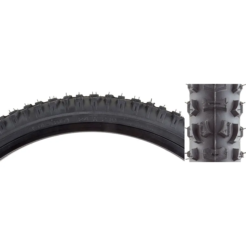 Sunlite Smoke MTB 24x2.1 Inch Bike Tire