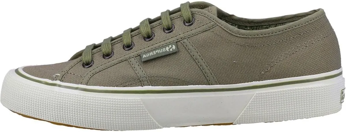 Superga 2490 BOLD Trainers Green Safari