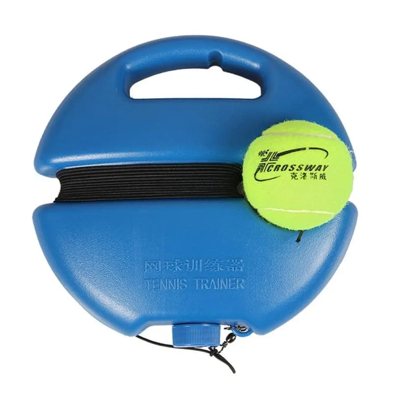 Tennis Trainer Rebounder Ball - Trainer Baseboard with Long Rope - For Solo Tennis Trainers