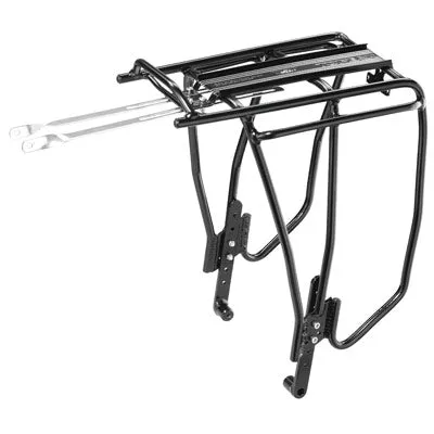 Topeak Rack,Uni-Spr Tourist Fat W/Exr Lng Munt Brkt,W/Dic Uni Super Tourist Fat Updated Version Topeak Racks  24-26''