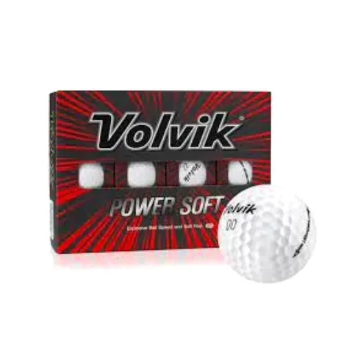 Volvik Power Soft White Golf Balls